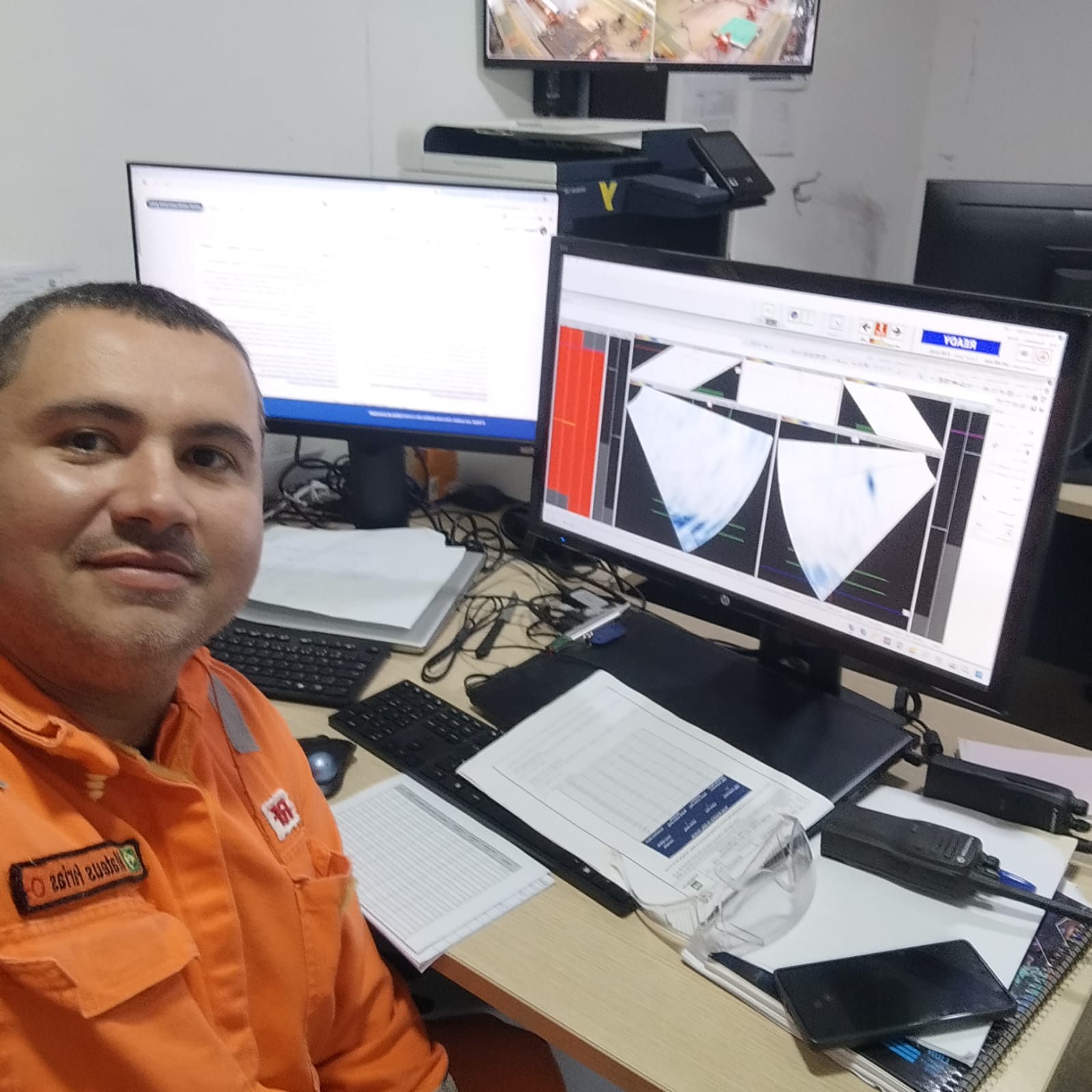 Atividade de inspeção e controle da qualidade - Sul Soldas